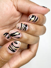 Load image into Gallery viewer, Black Tie Affair Nail Wraps