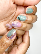 Load image into Gallery viewer, Watercolored Mable Nail Wraps