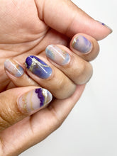Load image into Gallery viewer, Marble By the Ocean Nail Wraps