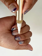 Load image into Gallery viewer, Marble By the Ocean Nail Wraps