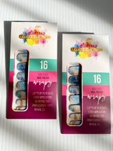 Load image into Gallery viewer, Marble By the Ocean Nail Wraps