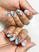 Load image into Gallery viewer, Gilded Bloom Nail Wraps
