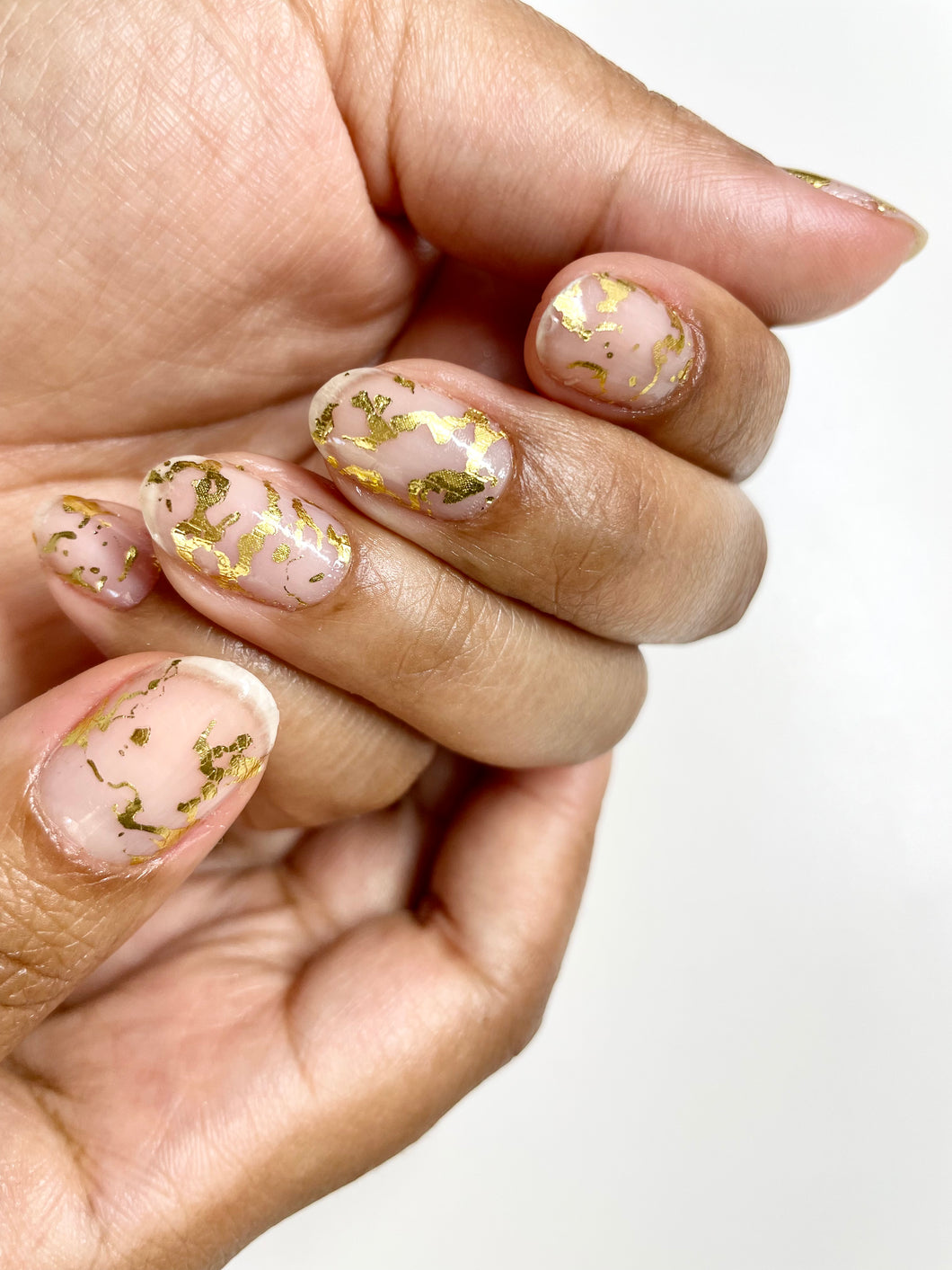 Golden Soirée Nail Wraps